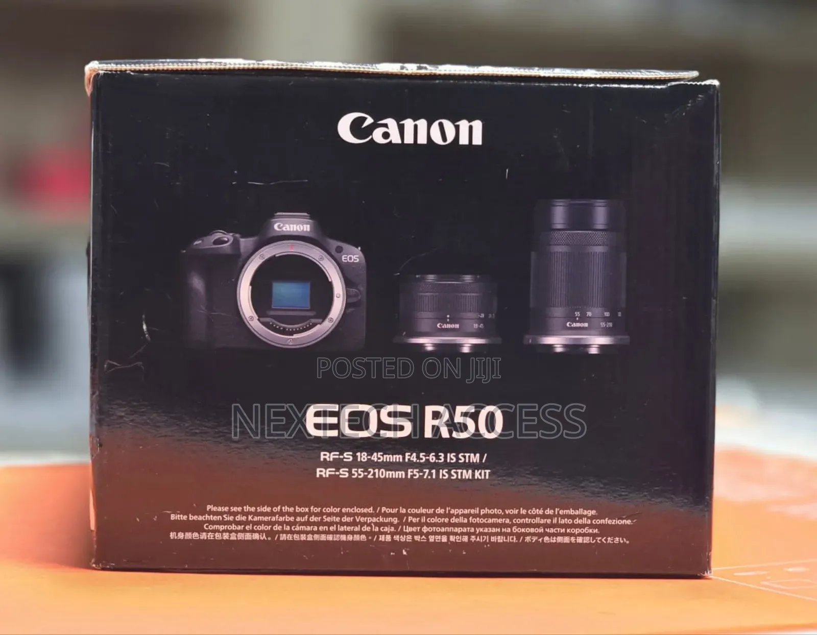 Canon Eos R50 Mirrorless Camera With 18-45mm Lens