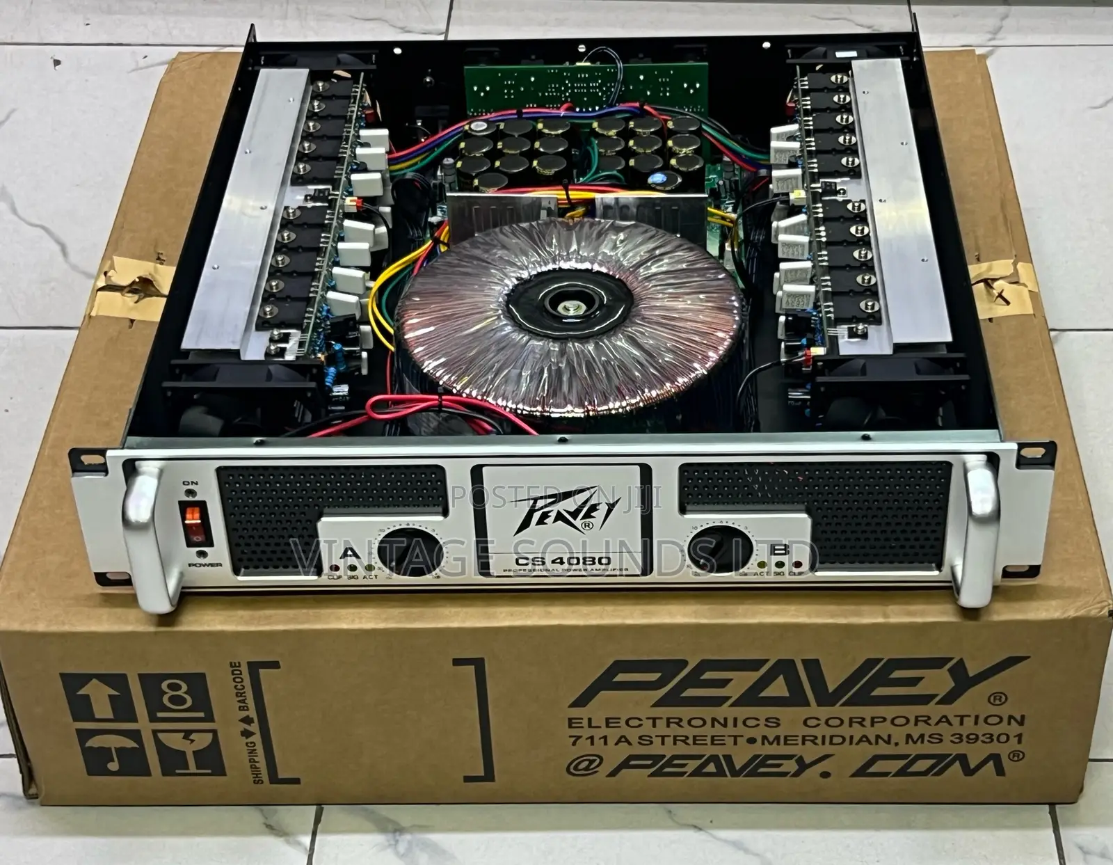 Peavey Cs 4080: High-Power Class H Amplifier