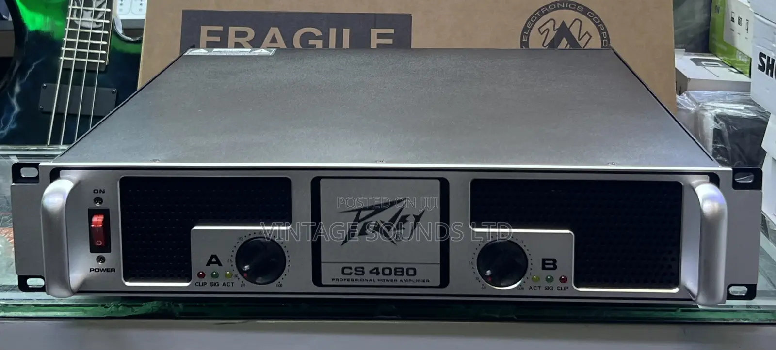 Peavey Cs 4080 High Performance Stereo Amplifier : 4080-Watt