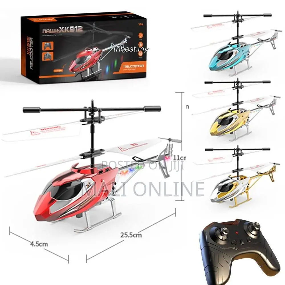 Alloy Rc Helicopter 3.5 Channel 2.4ghz Remote Control Aircraft