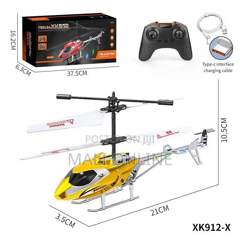 Alloy Rc Helicopter 3.5 Channel 2.4ghz Remote Control Aircraft