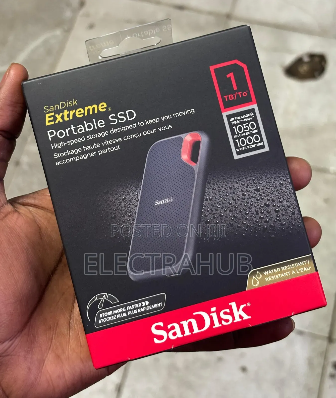 Sandisk Extreme 1tb Portable Ssd Brand New Sealed