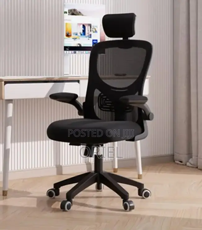 Office Chair : Ergonomic Mesh Office Chair With Adjusted Arms