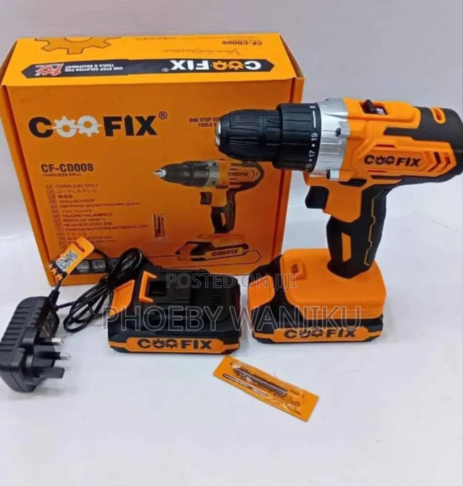 Coofix Cordless Drill 20v/Coofix Cordless Drill
