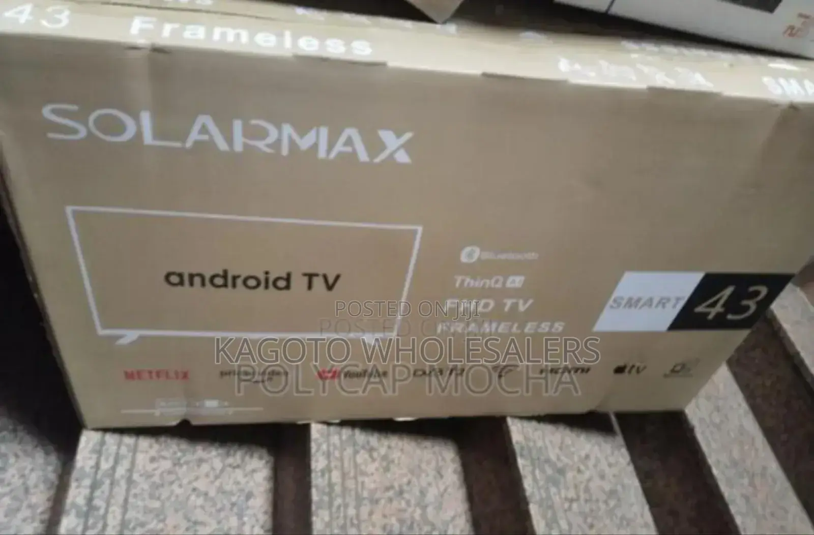Solarmax 43inch  Smart Tv