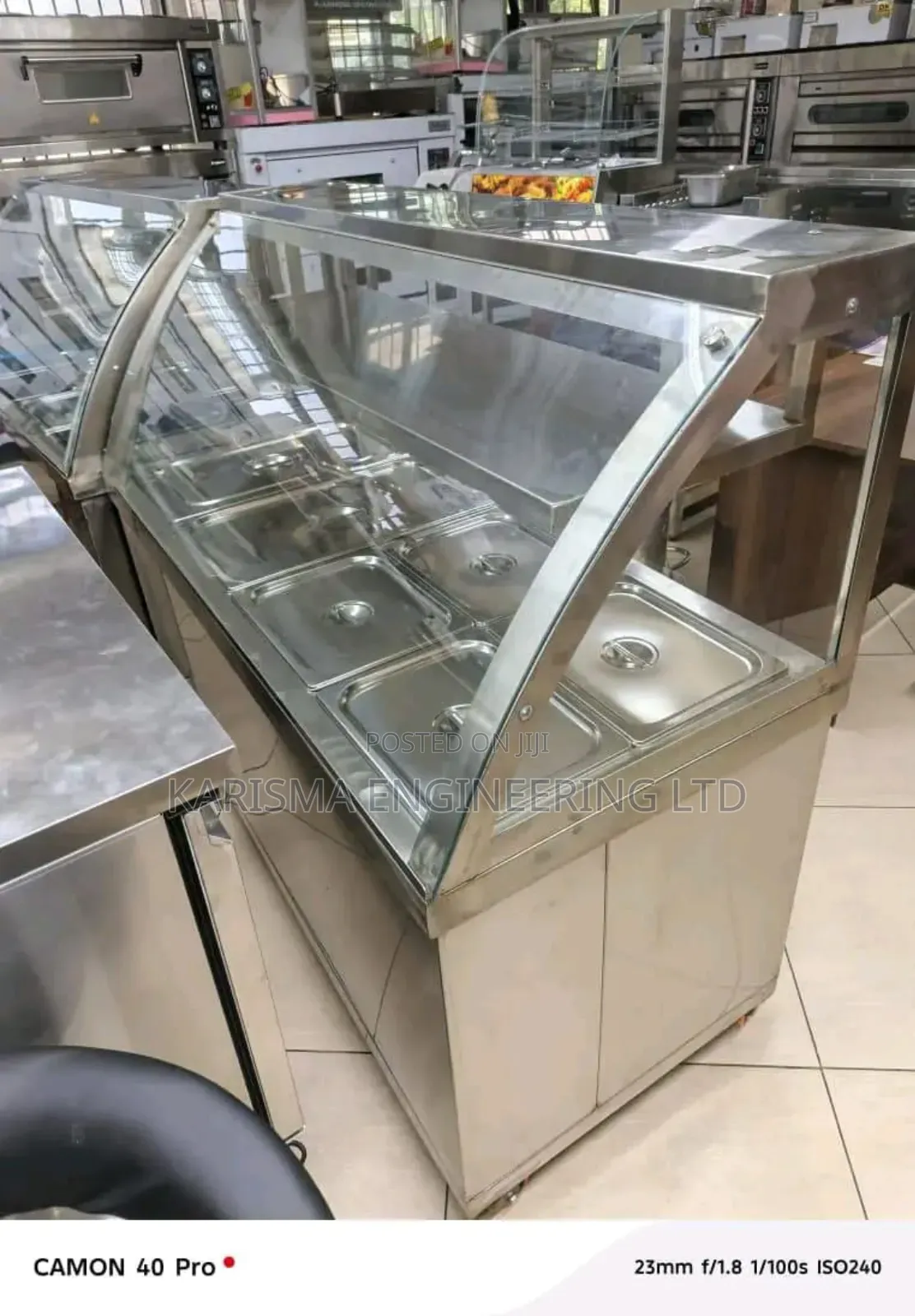 Commercial Stainless Steel Food Display