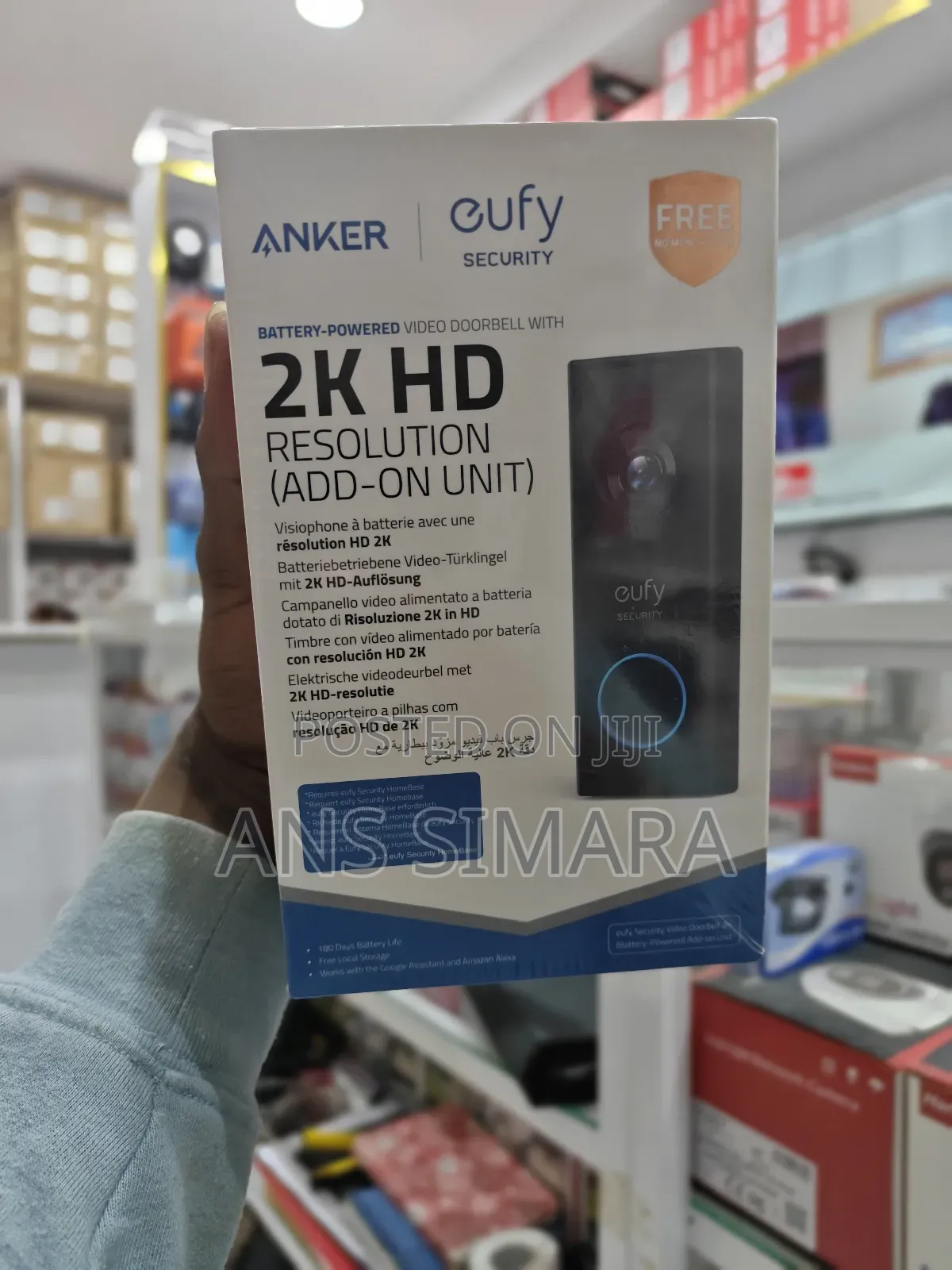 Eufy Video Doorbell 