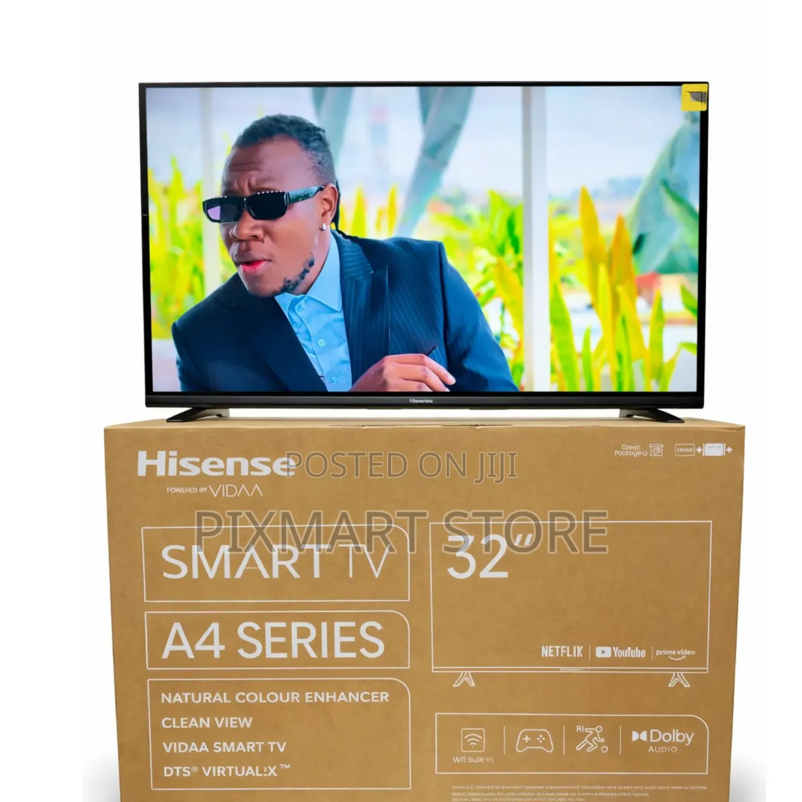 Hisense 32-Inch Android Smart Tv With Built-in Google Apps