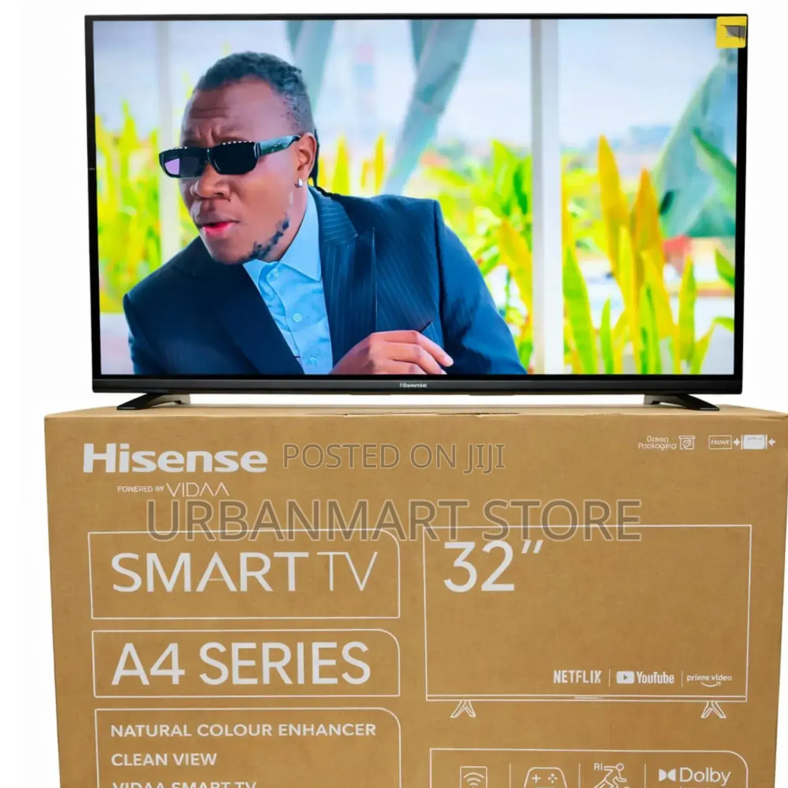 Hisense 32-Inch Android Smart TV With Built-in Google Apps