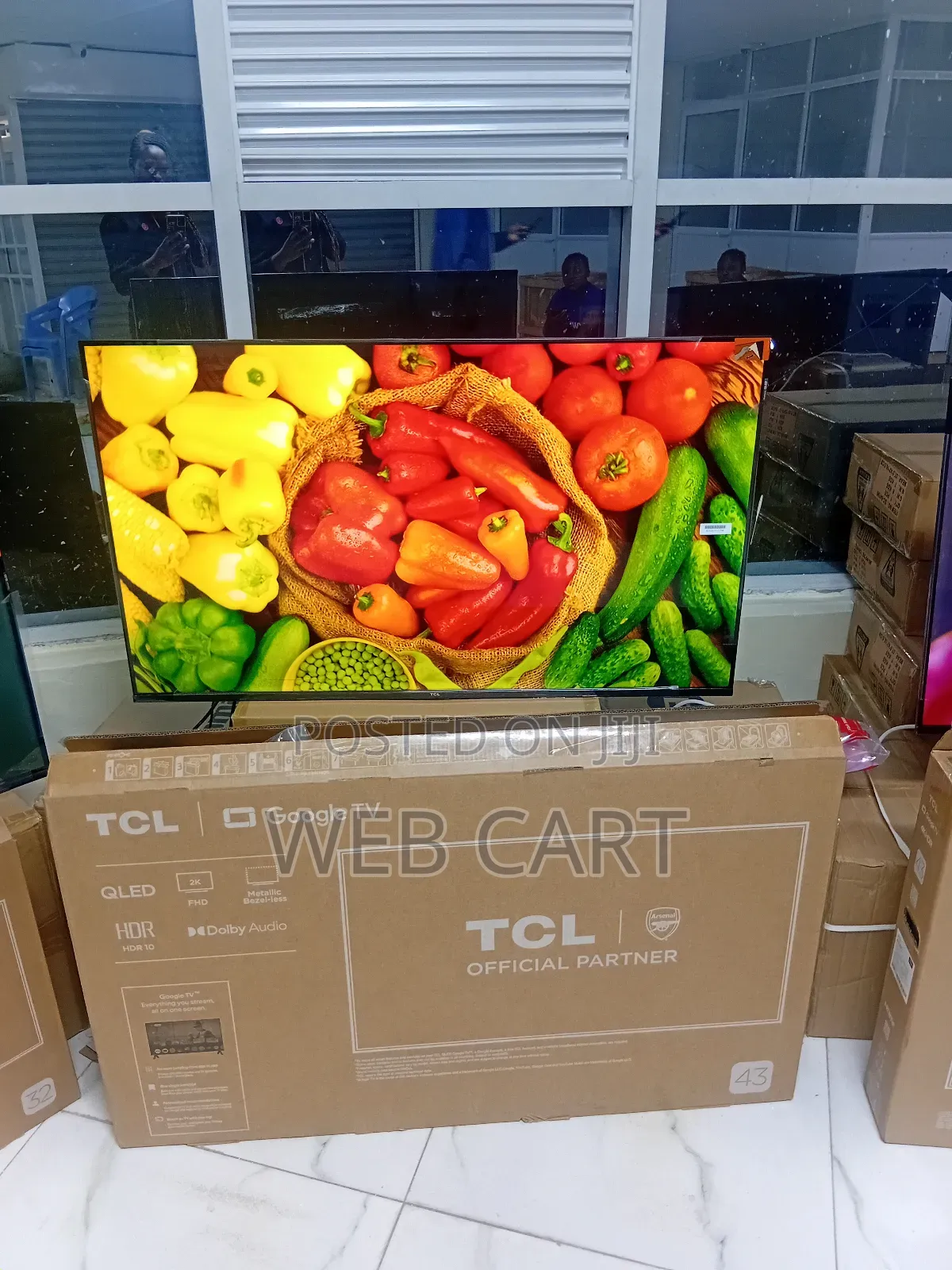 43" Qled Smart Tv With Dolby Audio