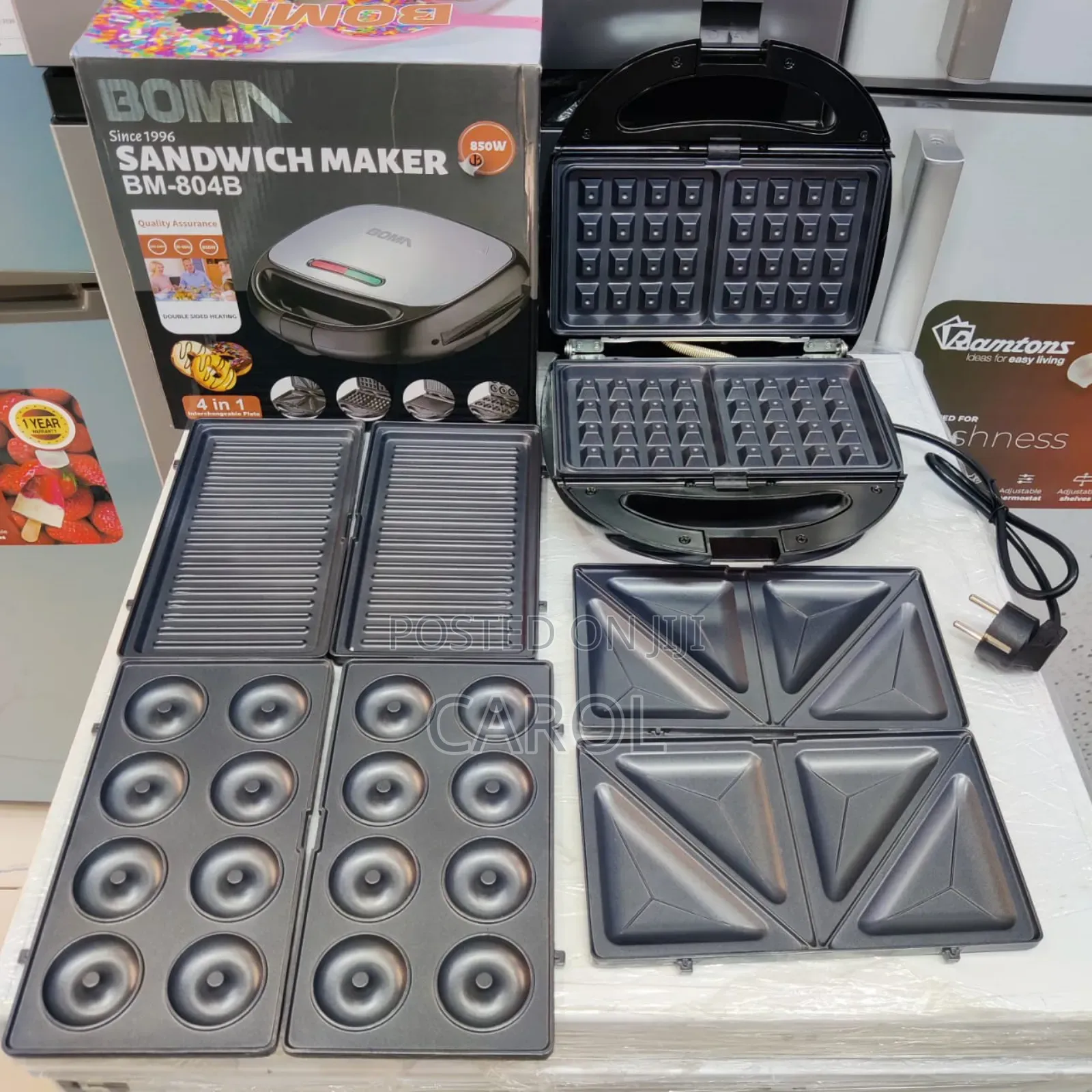 Boma 4in1 Sandwich Maker Available
