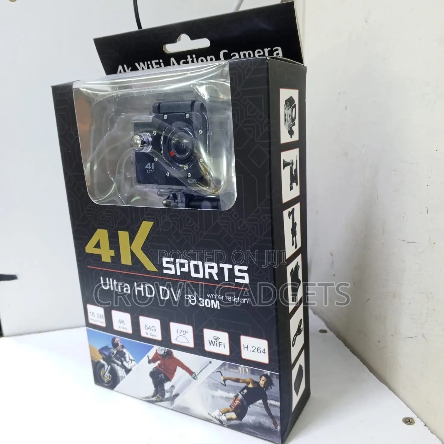 Ultra Hd Action Camera for Cycling Diving Travel