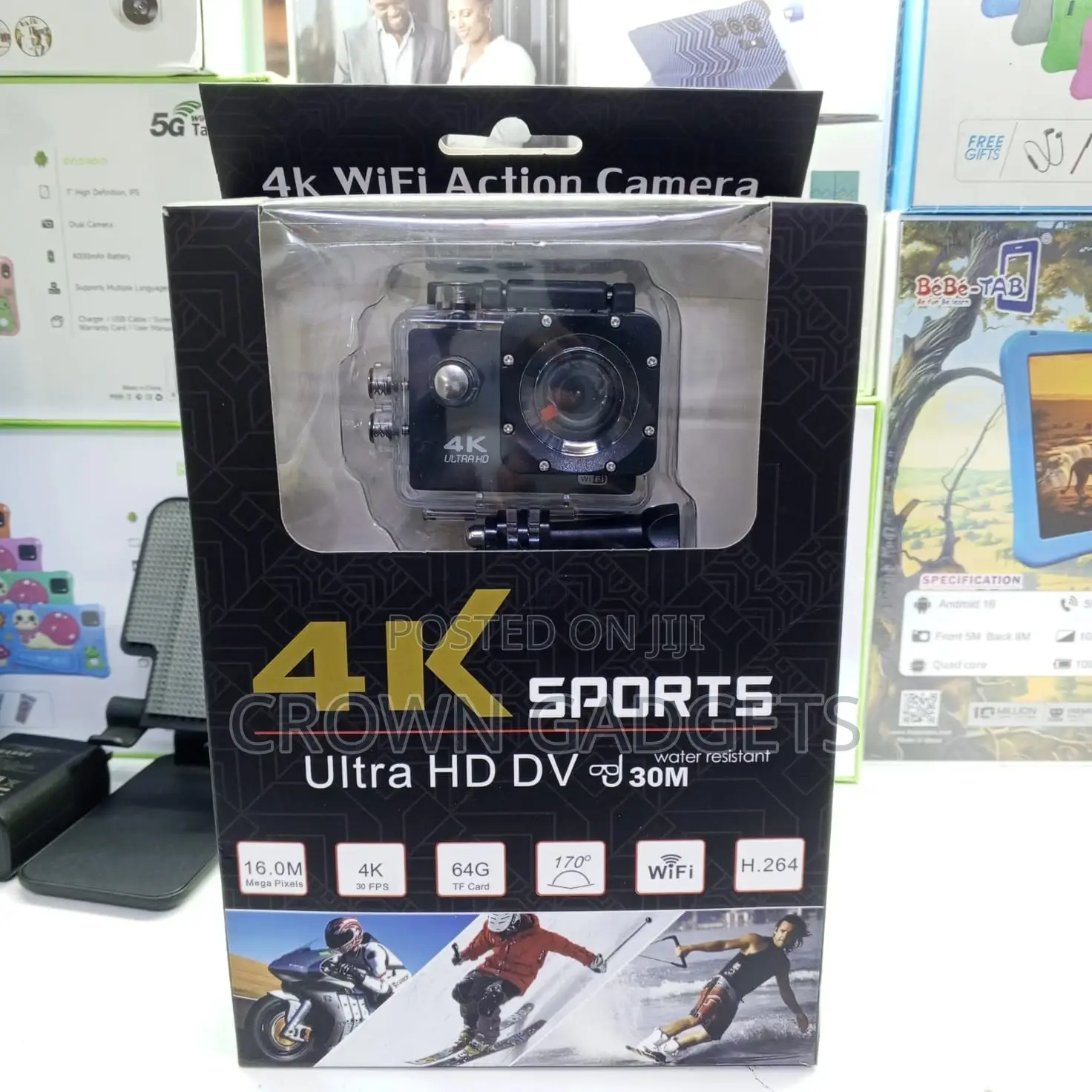 Ultra Hd Action Camera for Cycling Diving Travel