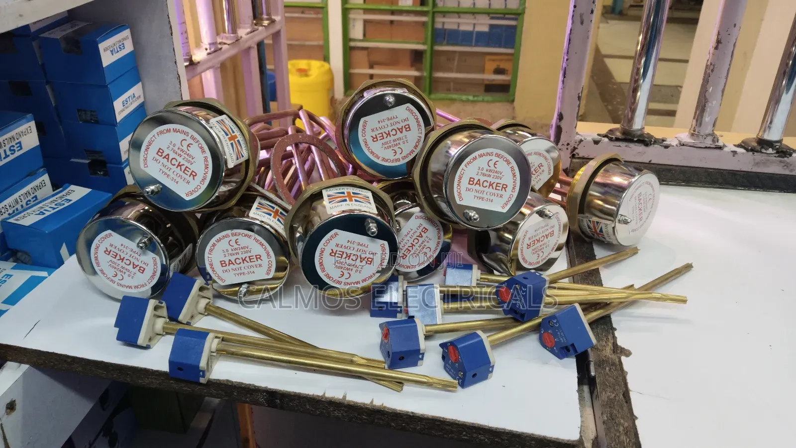 3kwts Immersion Heater Complete With Thermostat