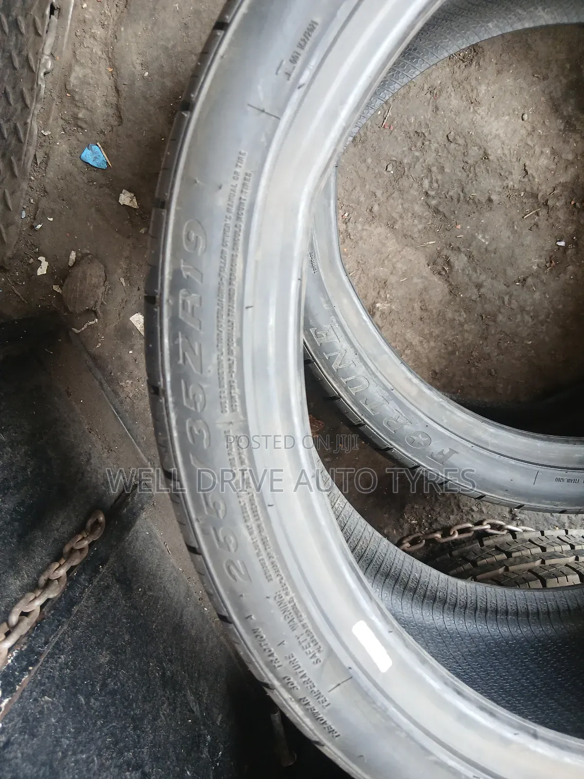 255/35zr18 Fortune (Made In Thailand)
