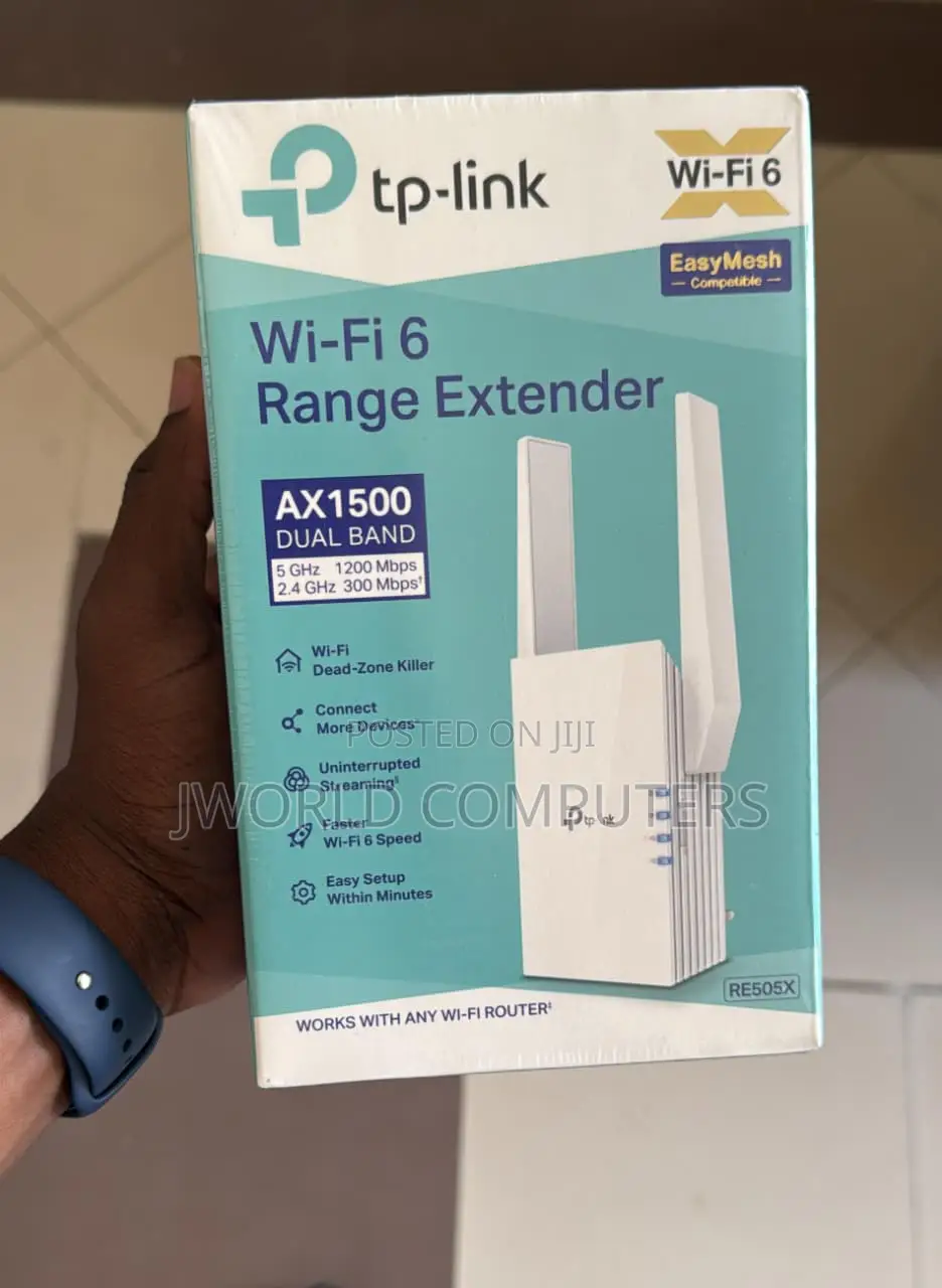 Tp-Link Ax1500 Wi-Fi Range Extender - Tl-Re505x/ Tl-Re505x