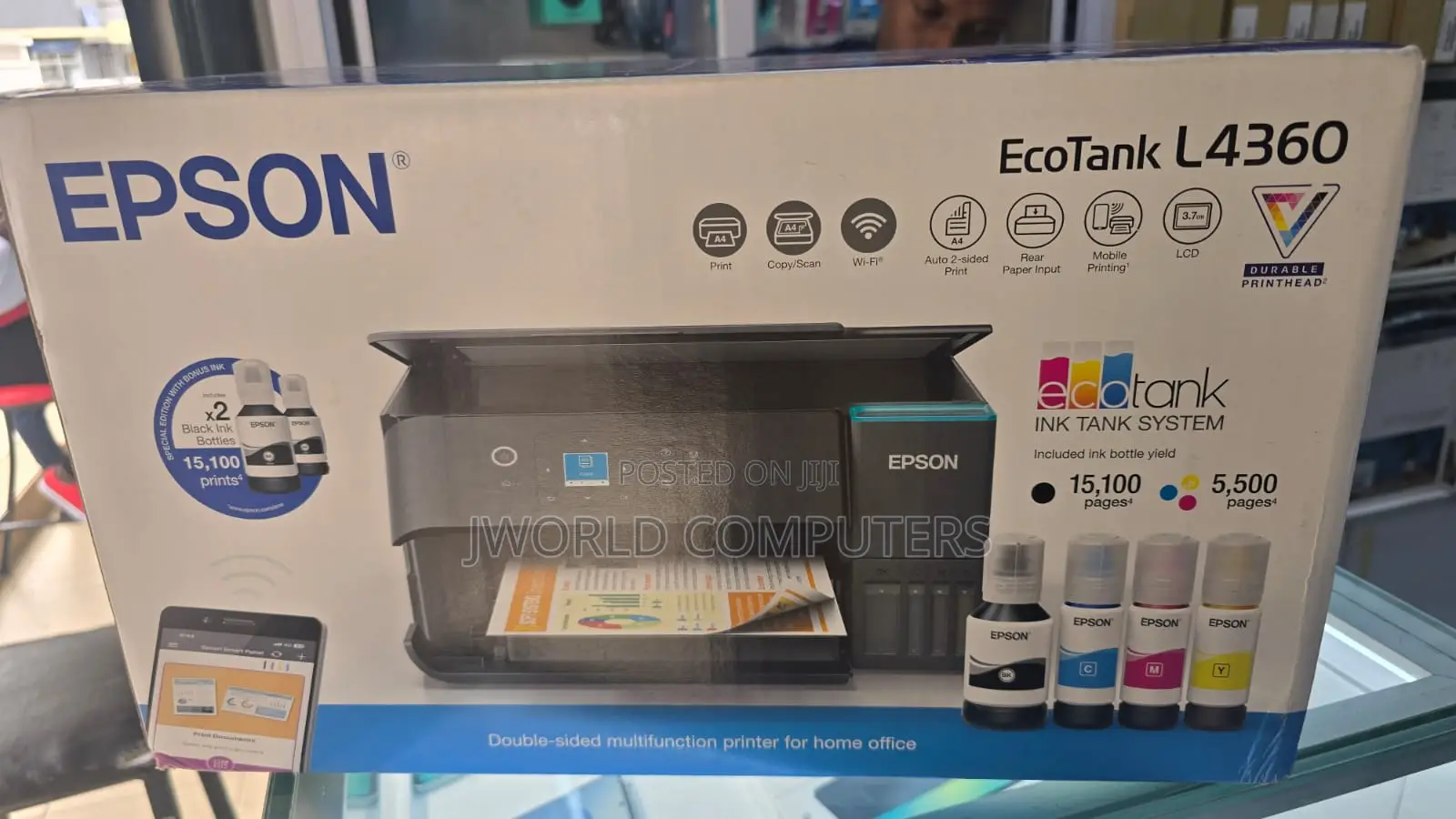Epson L4360 Wi-Fi MFP A4 Colour Duplex Printer