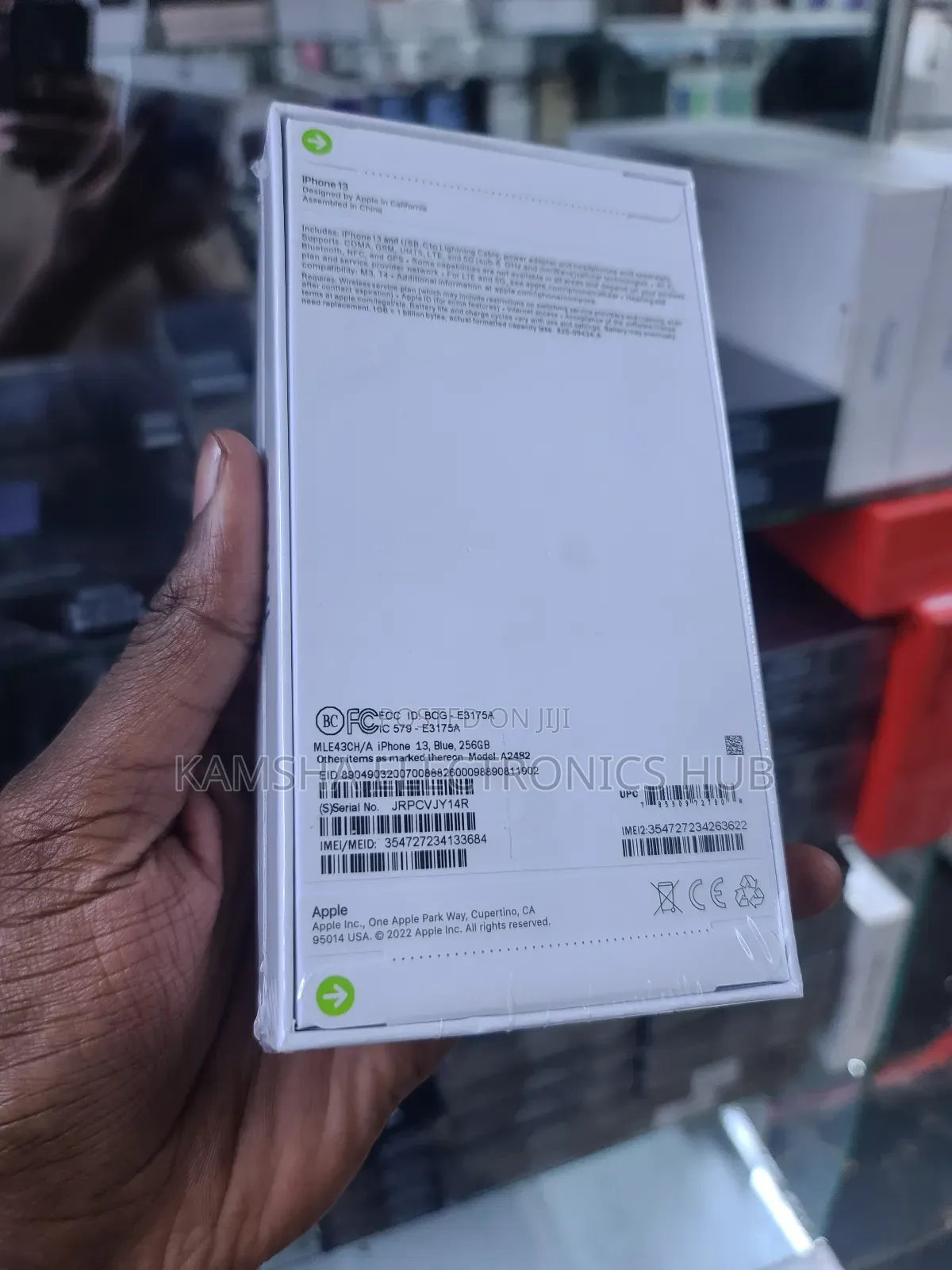 New Apple iPhone 13 256 GB Blue