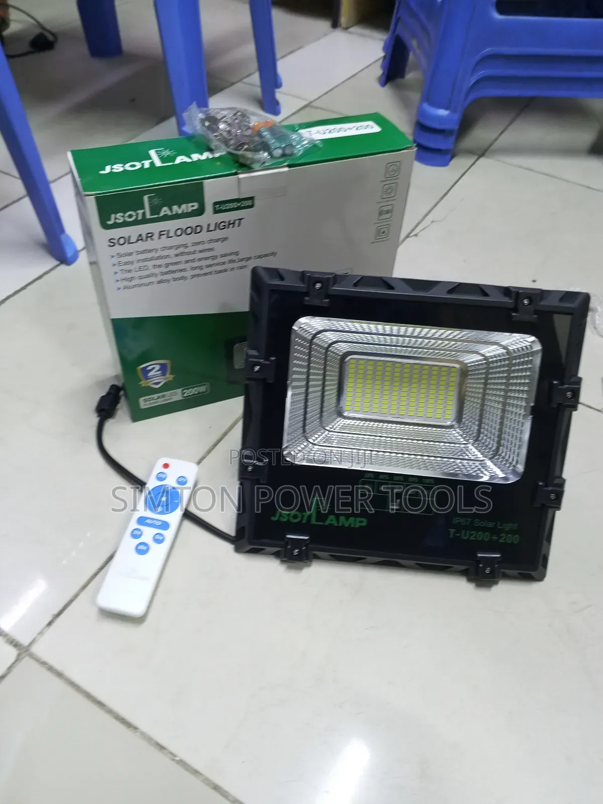 Jsot 200w Solar Flood Light