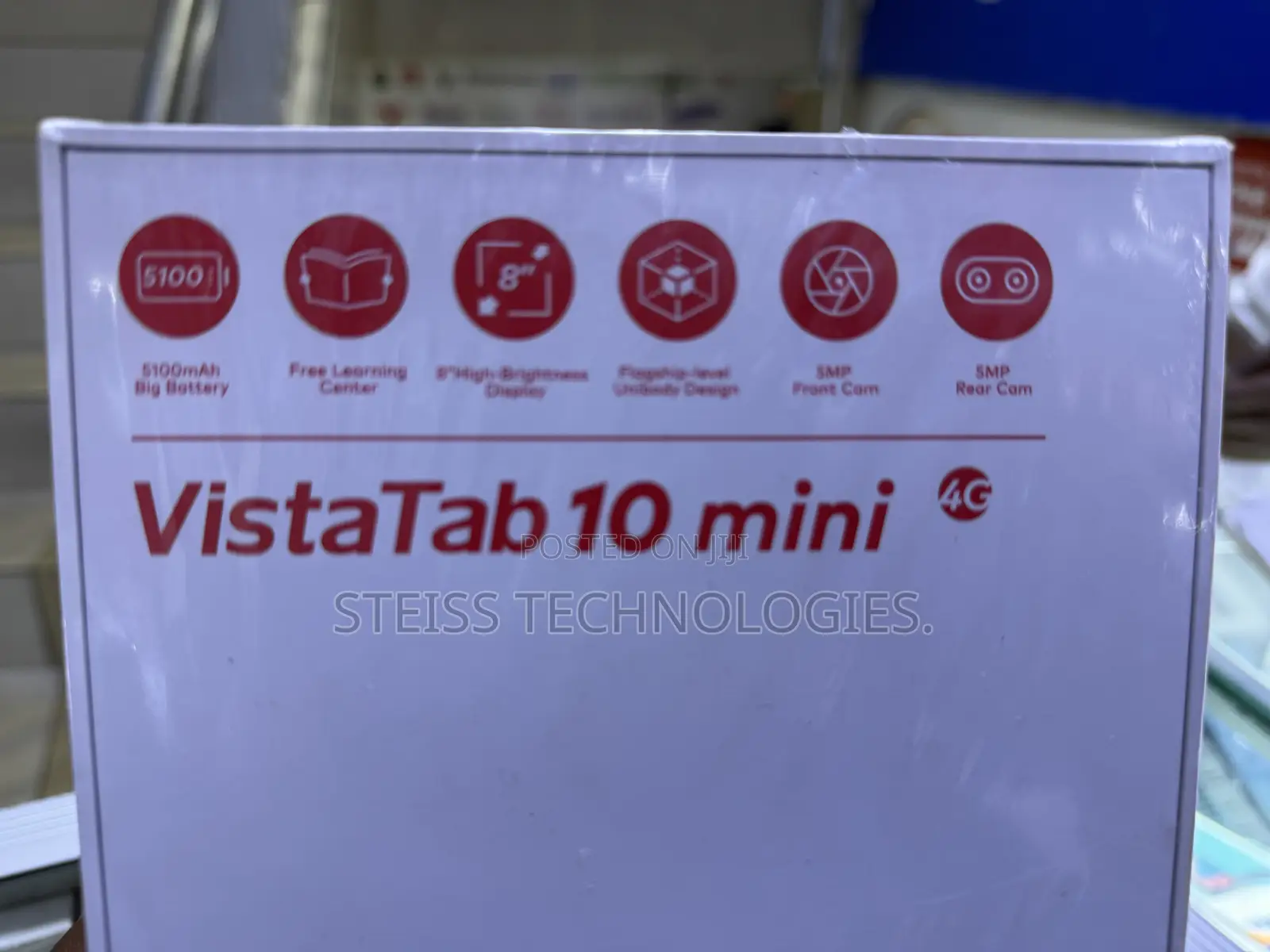 New Itel VistaTab 10 mini 64 GB Black