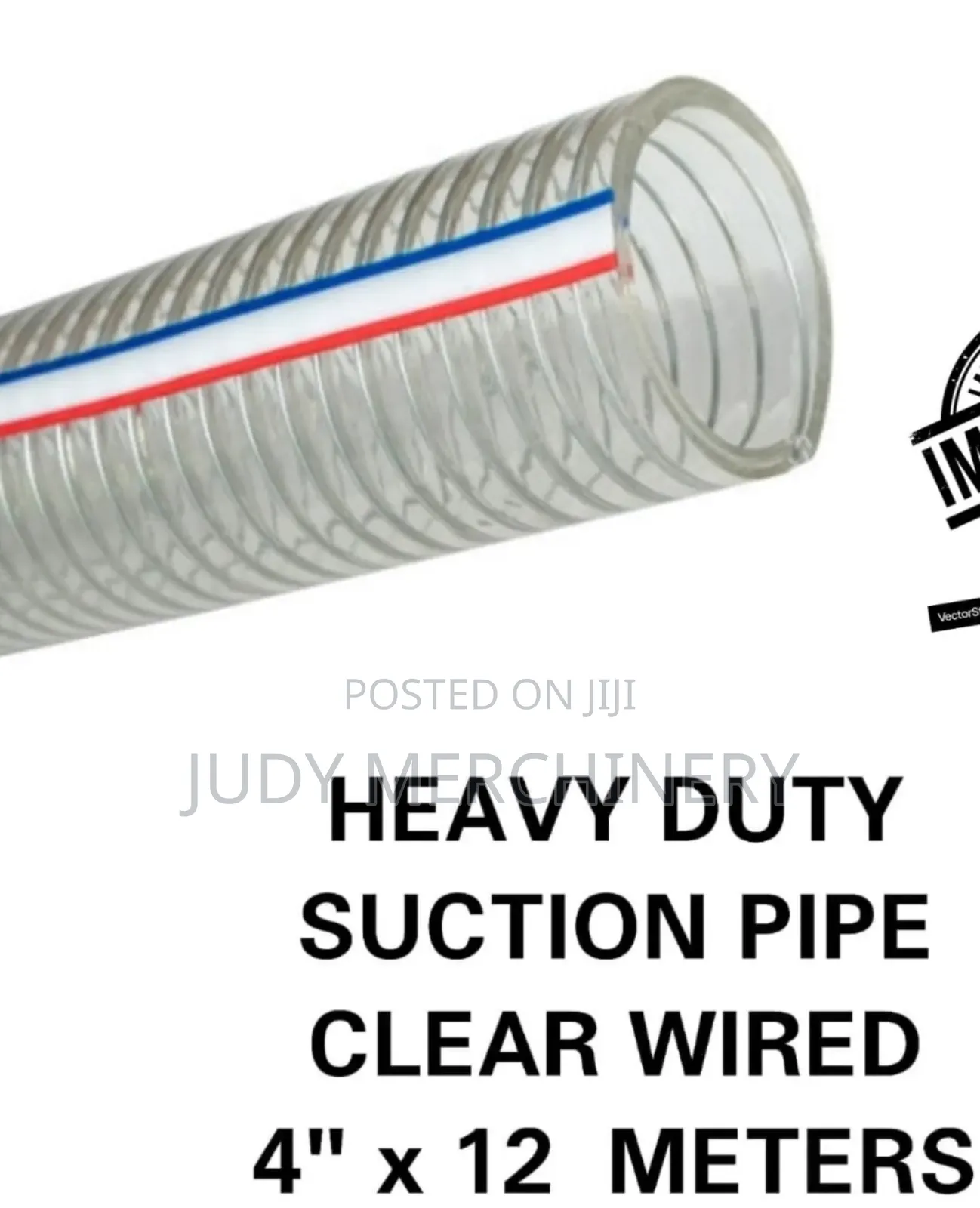 Heavy Duty Suction Pipe