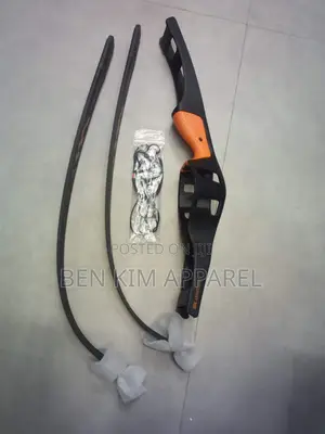 Metallic Archery Foldable Bow 24ibs 62 Inches With Arrow Rest Black
