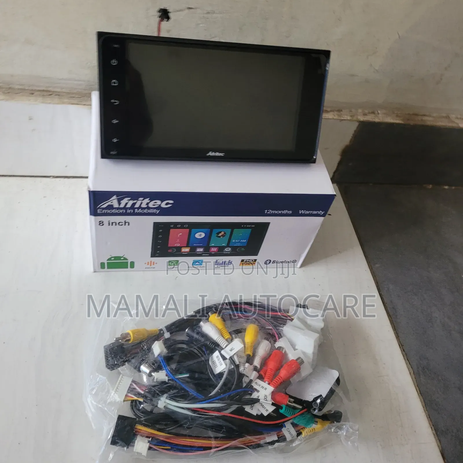 Afritec 8”Car Android Radio 2gb Ram 32gb Storage