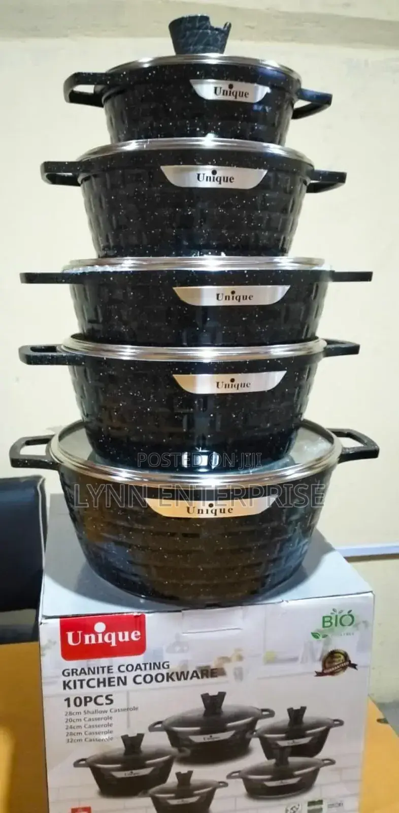 10 PCS New Inn Unique Cookware Set