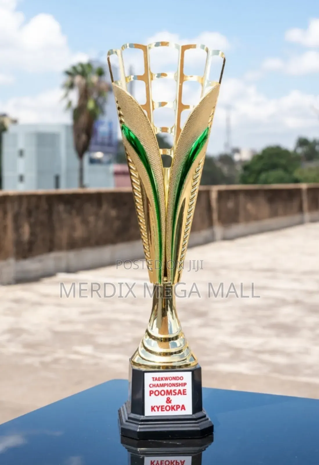 72-Ms4,Green Strip Trophy,Trophies, Trophy