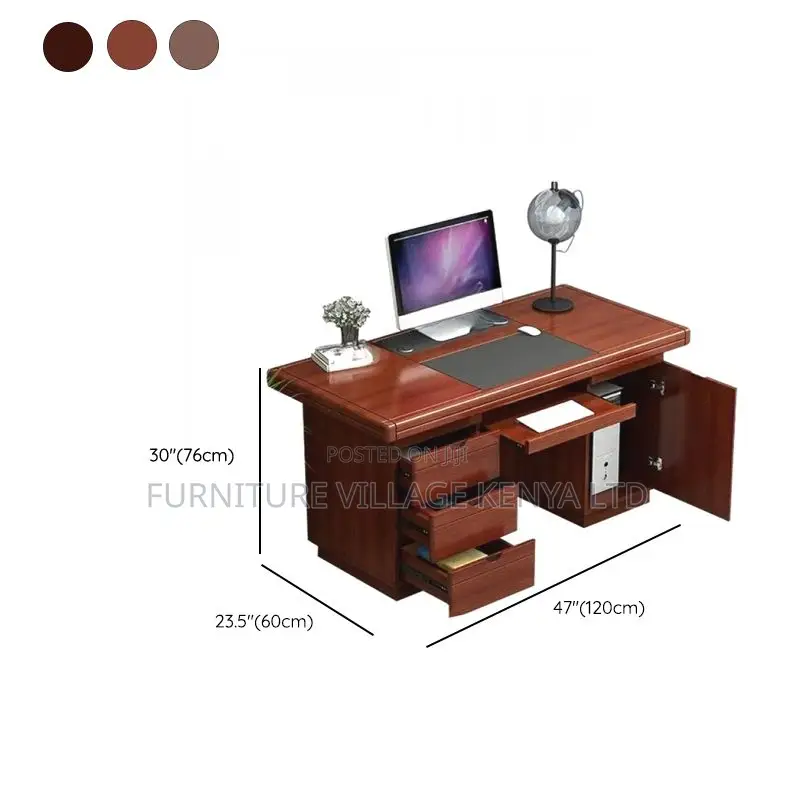 Office Cabinet; 2 Door Mahogany File Office Cabinet