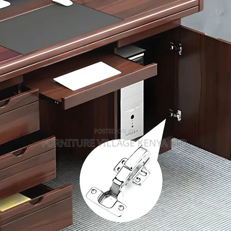 Office Cabinet; 2 Door Mahogany File Office Cabinet