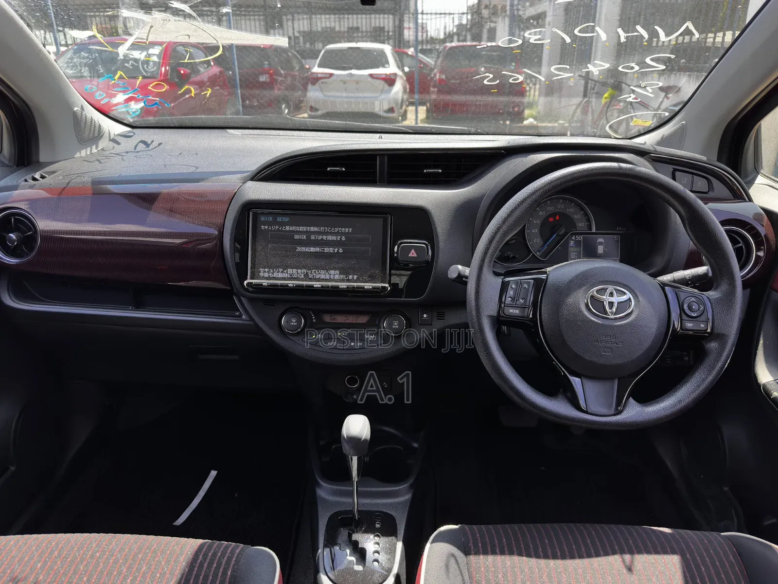 Toyota Vitz 1.5 FWD Hybrid 5dr 2019 Red