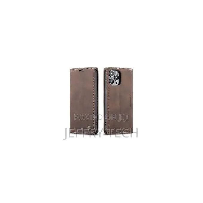 Techkil Caseme Flip Leather Case for iPhone 13 Pro Max