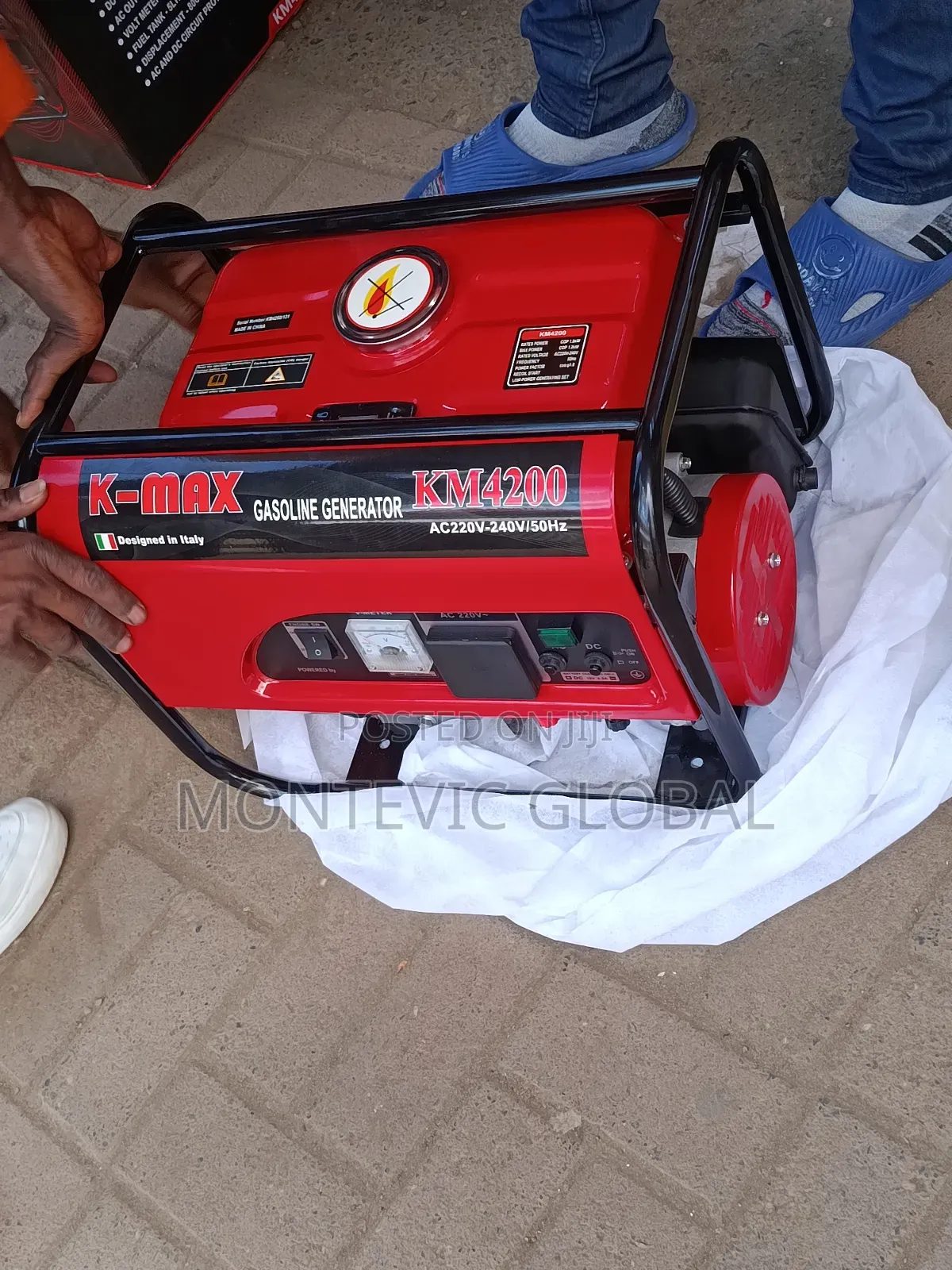 Kmax Km4200 Gasoline Generator Italy Techonology