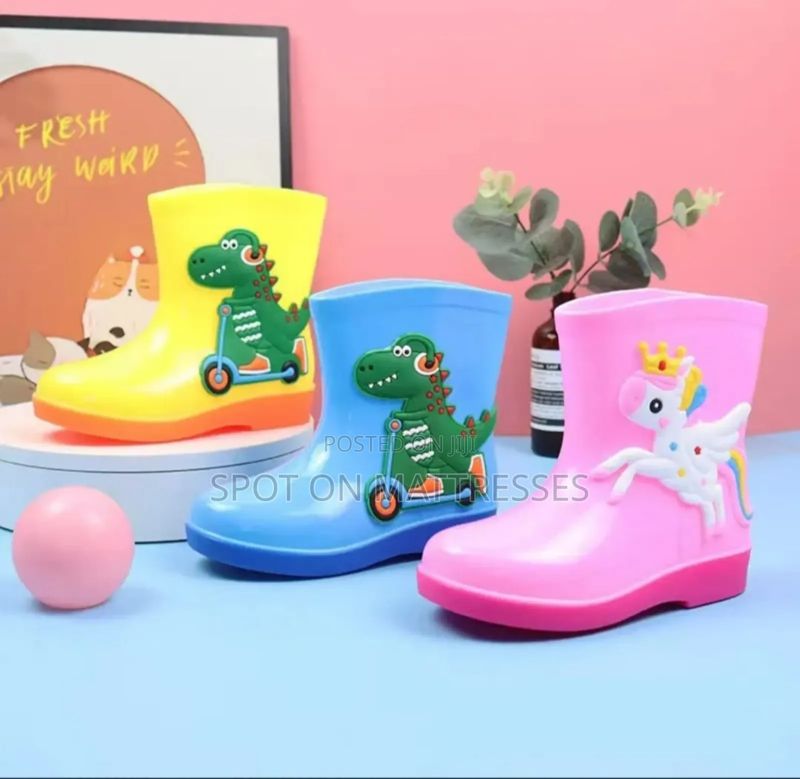 Kids' Rain/Gumboots Available In Sizes 26-40. Free Delivery!!!