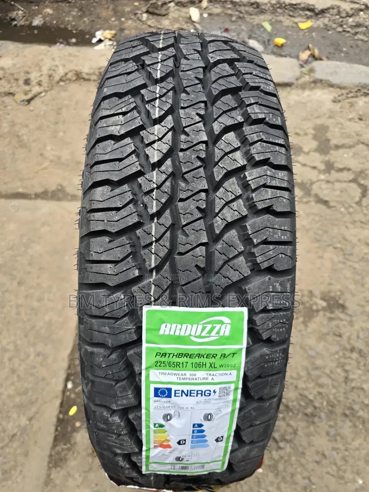 225 /65 R17 Arduzza Tyres (All Terrein)