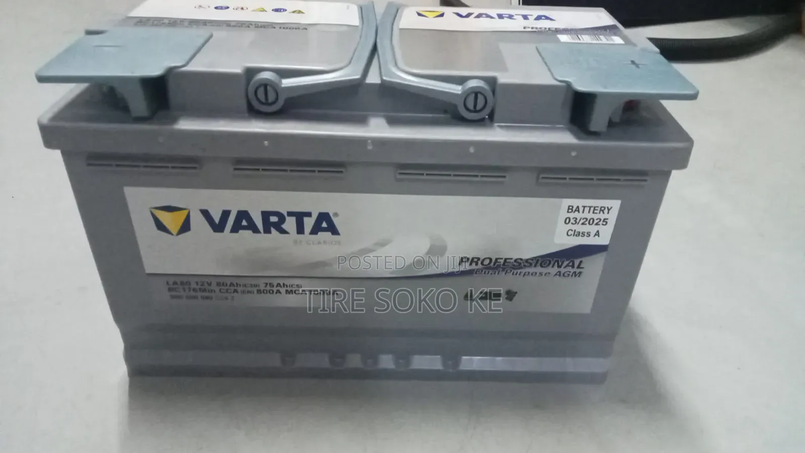 Varta A.G.M/ Standard Batteries Available