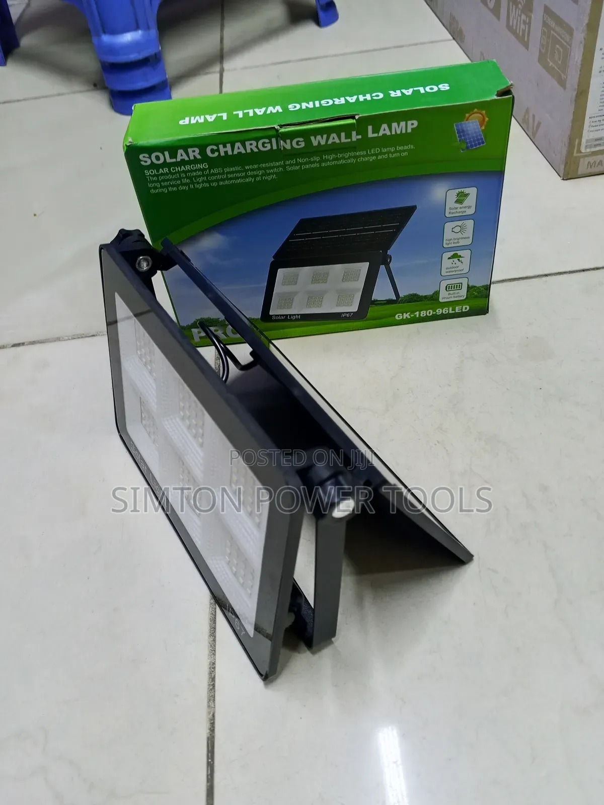 Eco-Friendly Solar Charging Wall Lamp