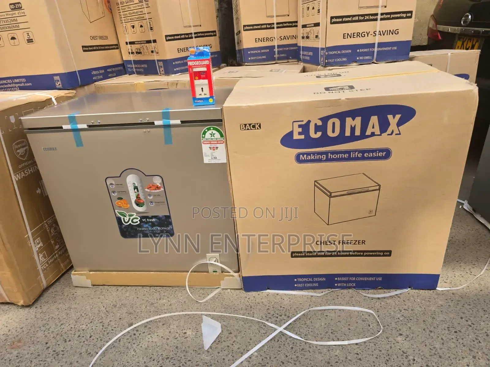 Ecomax 169 Litres Deep Chest Freezer