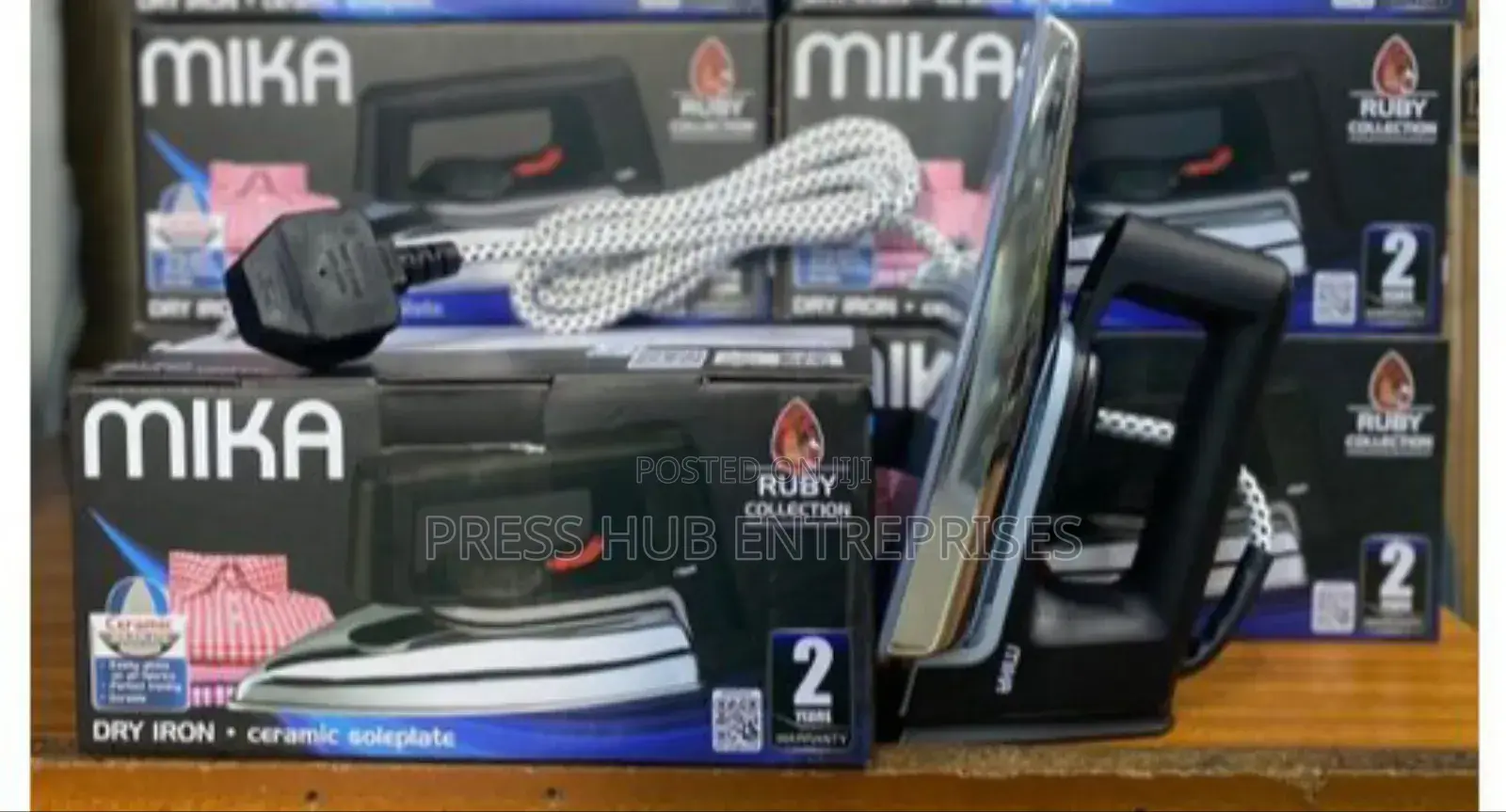 Mika Collection Dry Iron