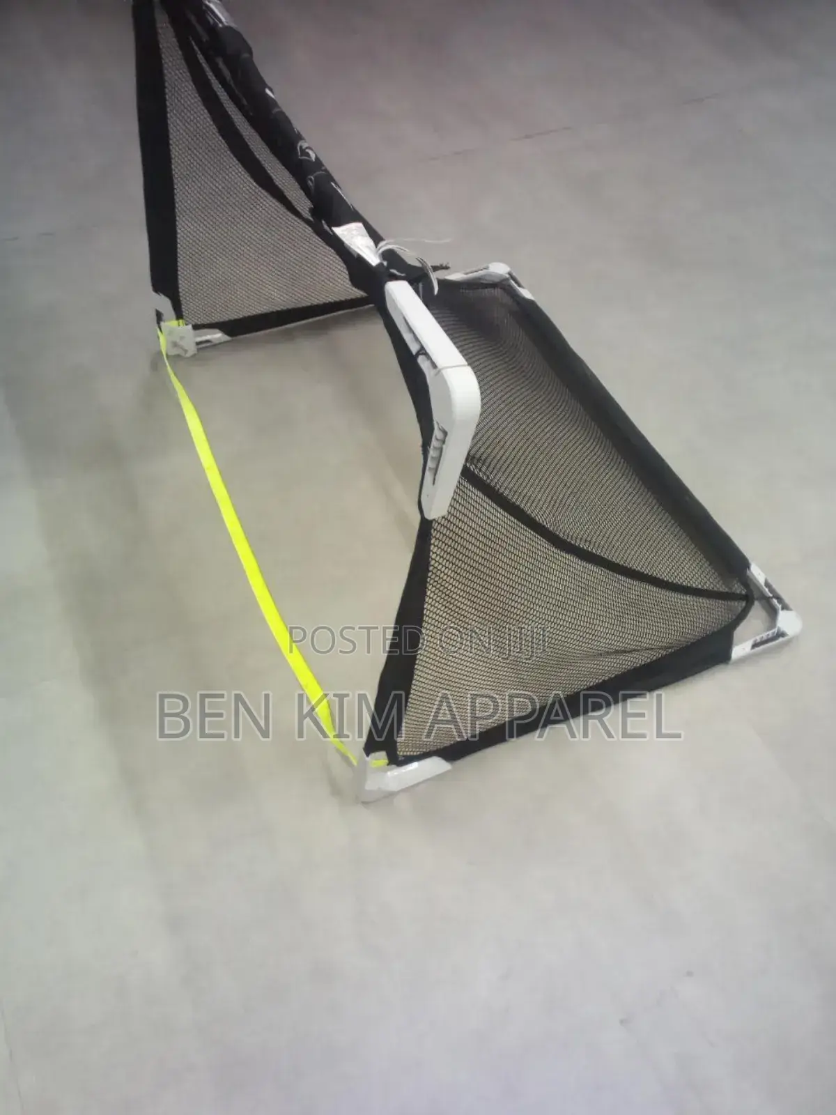 90cms × 70cms by 56cms Galvanized Steel Goal With Net
