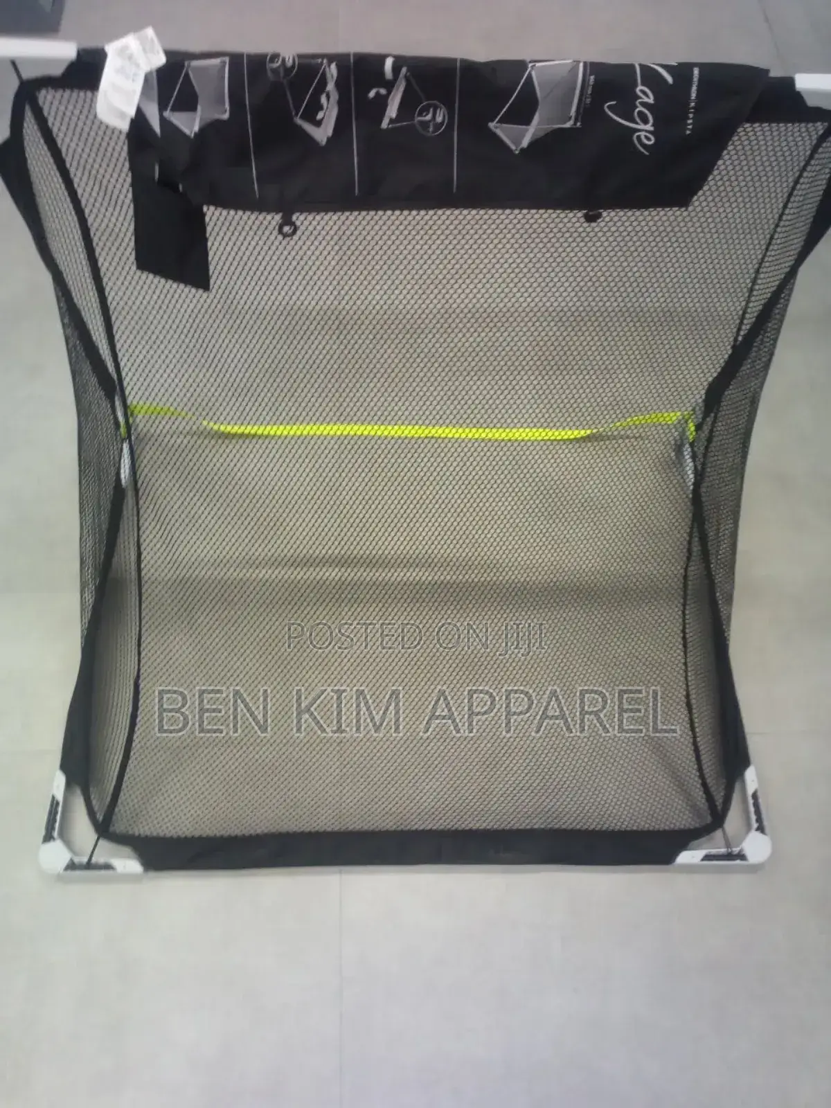 90cms × 70cms by 56cms Galvanized Steel Goal With Net