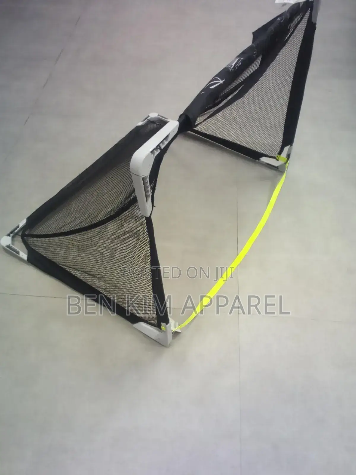 90cms × 70cms by 56cms Galvanized Steel Goal With Net