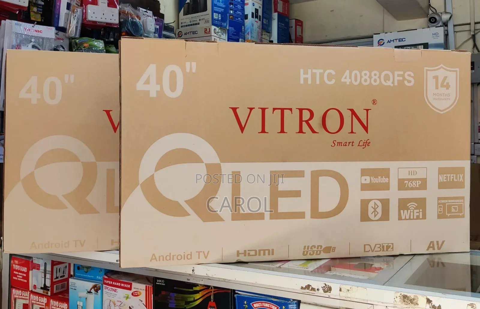 Vitron 40" Smart Android Bt Qled