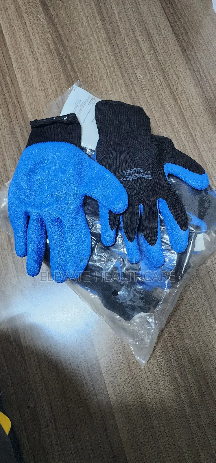 Premium Ansell Diamond Grip Gloves/Industrial Gloves/Garden Gloves/