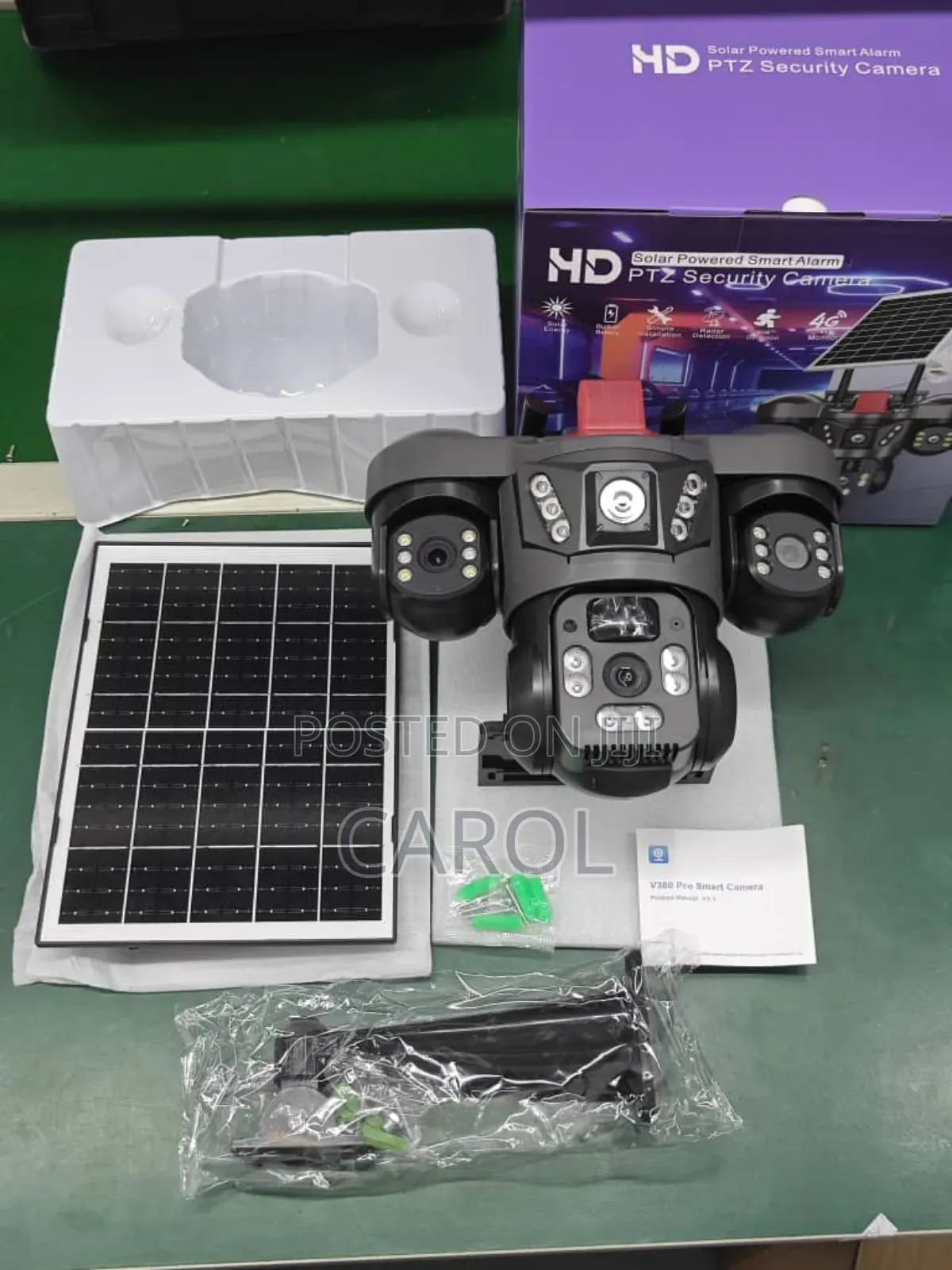 4g Ptz Solar Camera Available