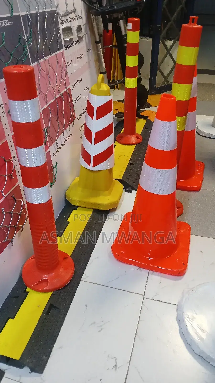 Assorted Road Cones
