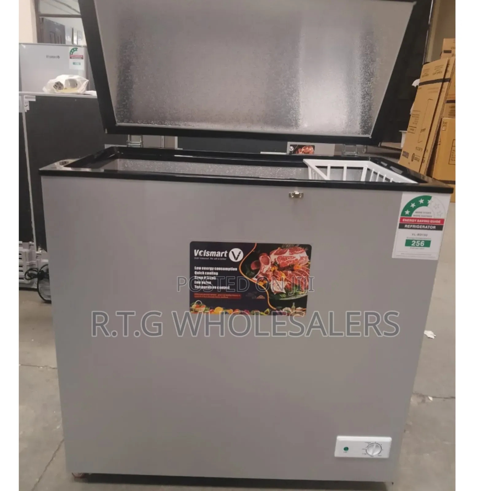 Volsmart 110 L Deep Freezer – Energy-Efficient Chest Freezer