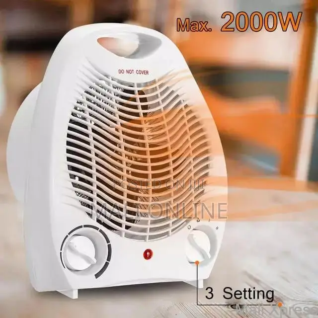 Instant Portable Electric Room Heater With Cooling Fan 1000w 2000w
