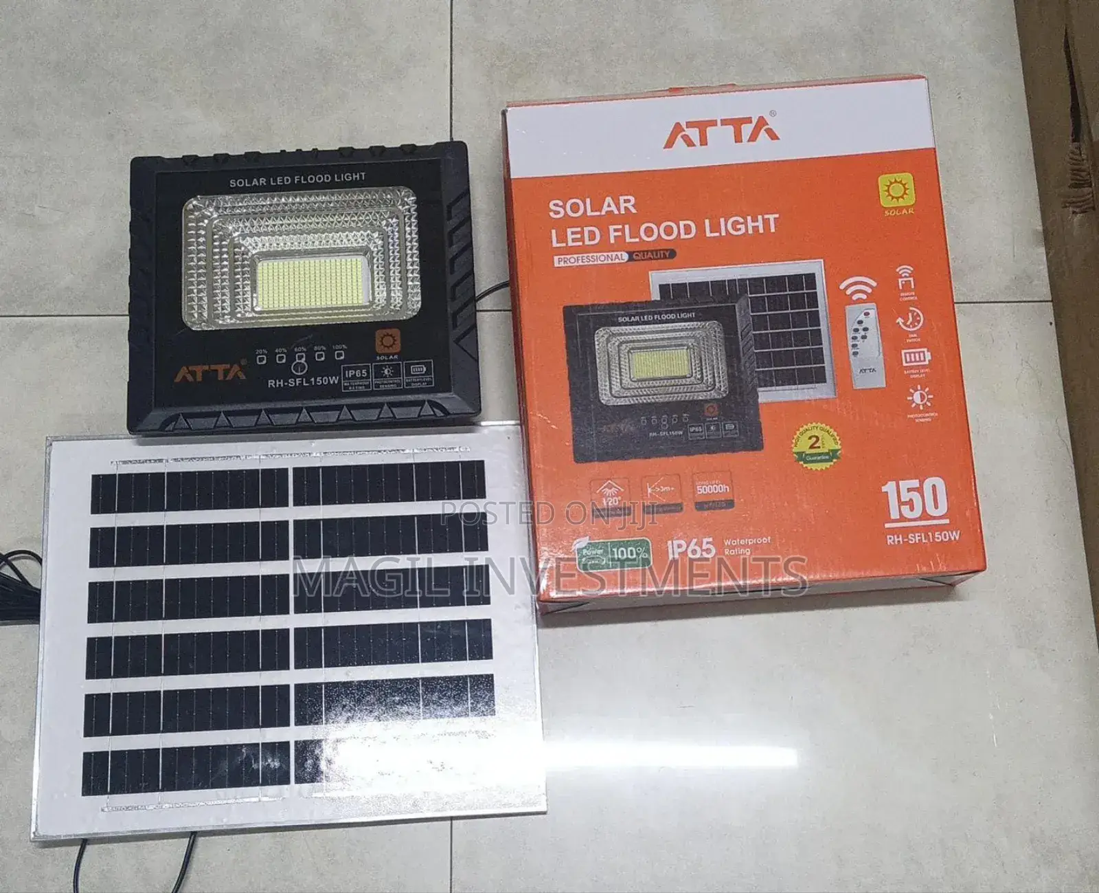 100w Solar Floodlight